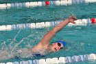 Swimming vs Babson  Wheaton College Swimming vs Babson College. - Photo By: KEITH NORDSTROM : Wheaton, Swimming, Babson